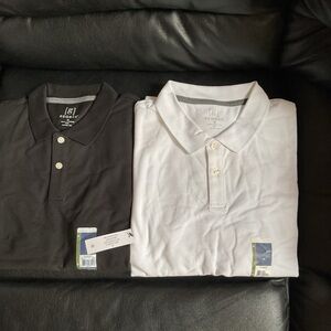 George Men's Polo Shirts in Black and White